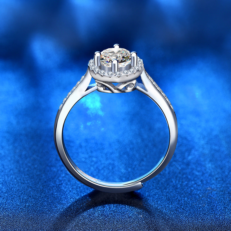 Eylem Sterling Silver Princess Ring