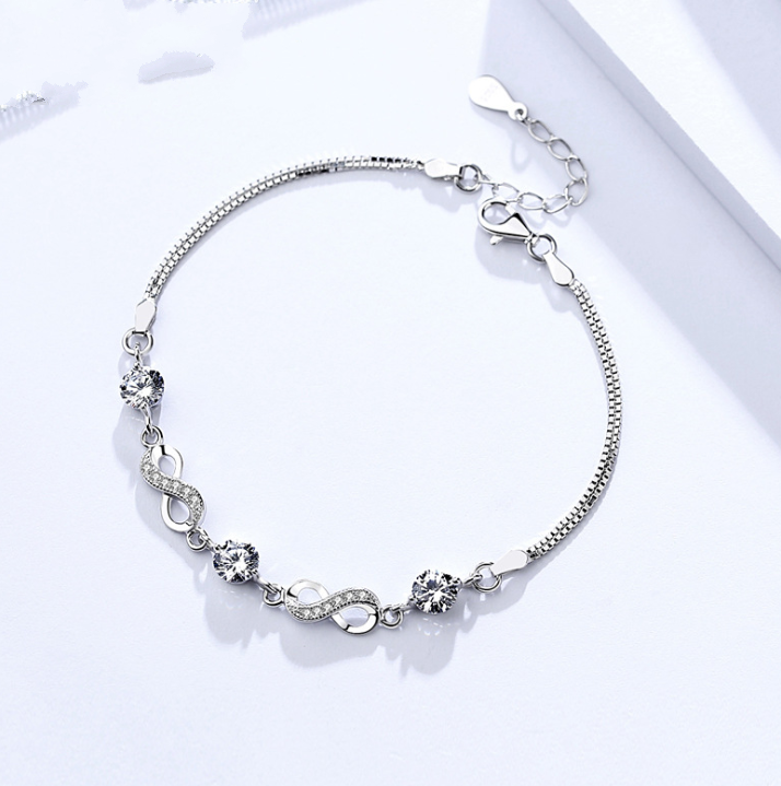 Gloria Sterling Silver Bracelet