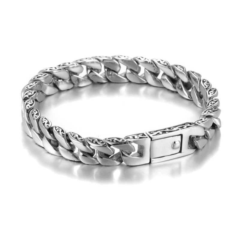 Claudiu Men Titanium Steel Bracelet