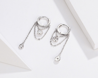 Harare Sterling Silver Anti-Allergic Earrings