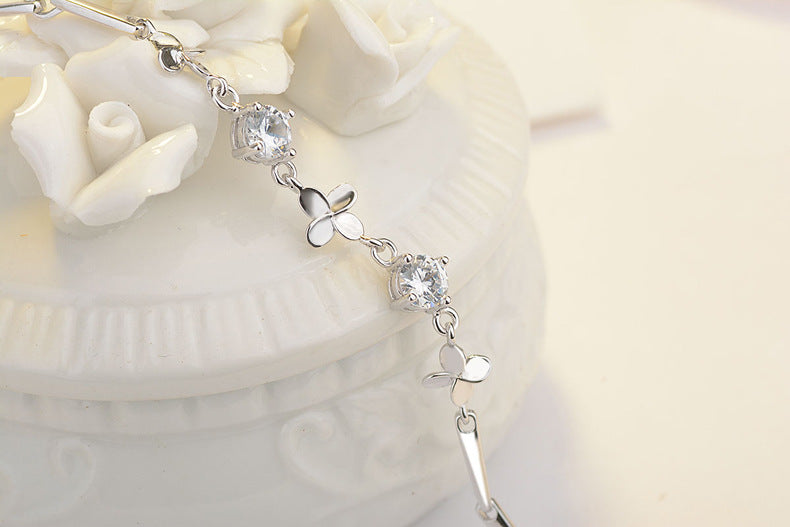 Jasmin Sterling Silver Bracelet