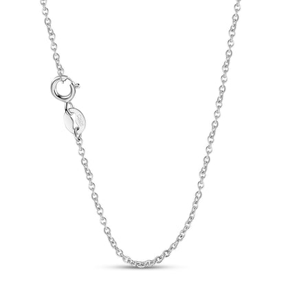 Alexandra Silver Blue Crystal Necklace Pendant