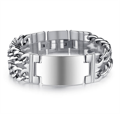 Flavius Men's Titanium Bracelet