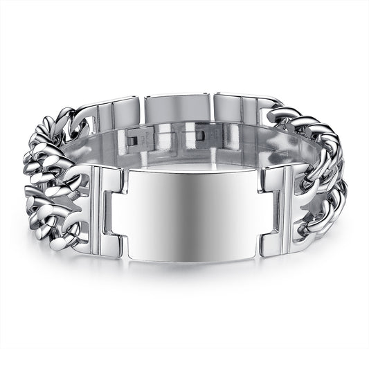 Flavius Men's Titanium Bracelet