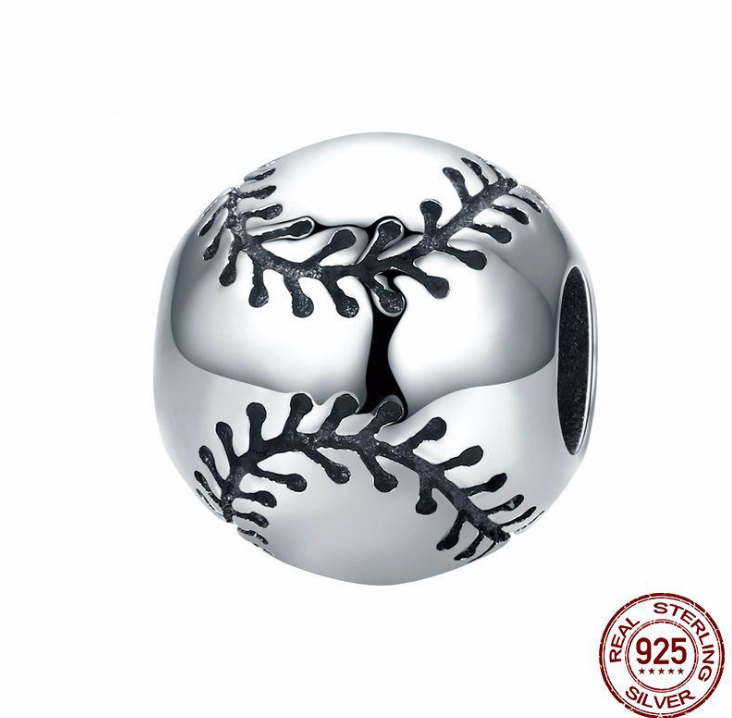 Sterling Silver Sports Ball Bracelet Accessories