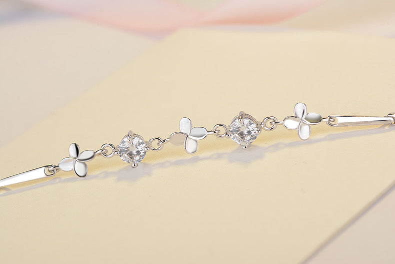 Jasmin Sterling Silver Bracelet