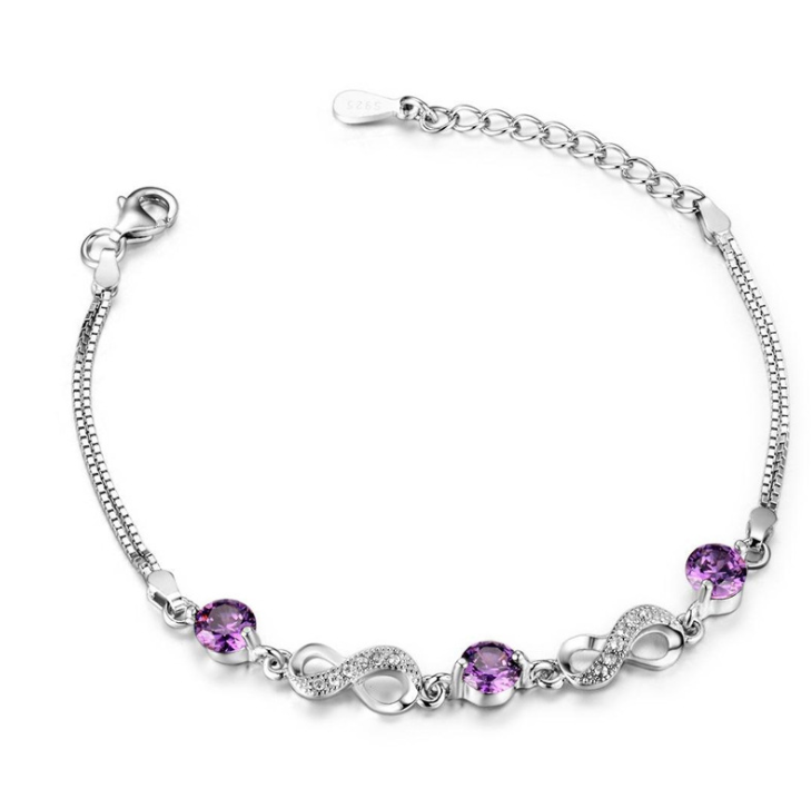 Gloria Sterling Silber Armband