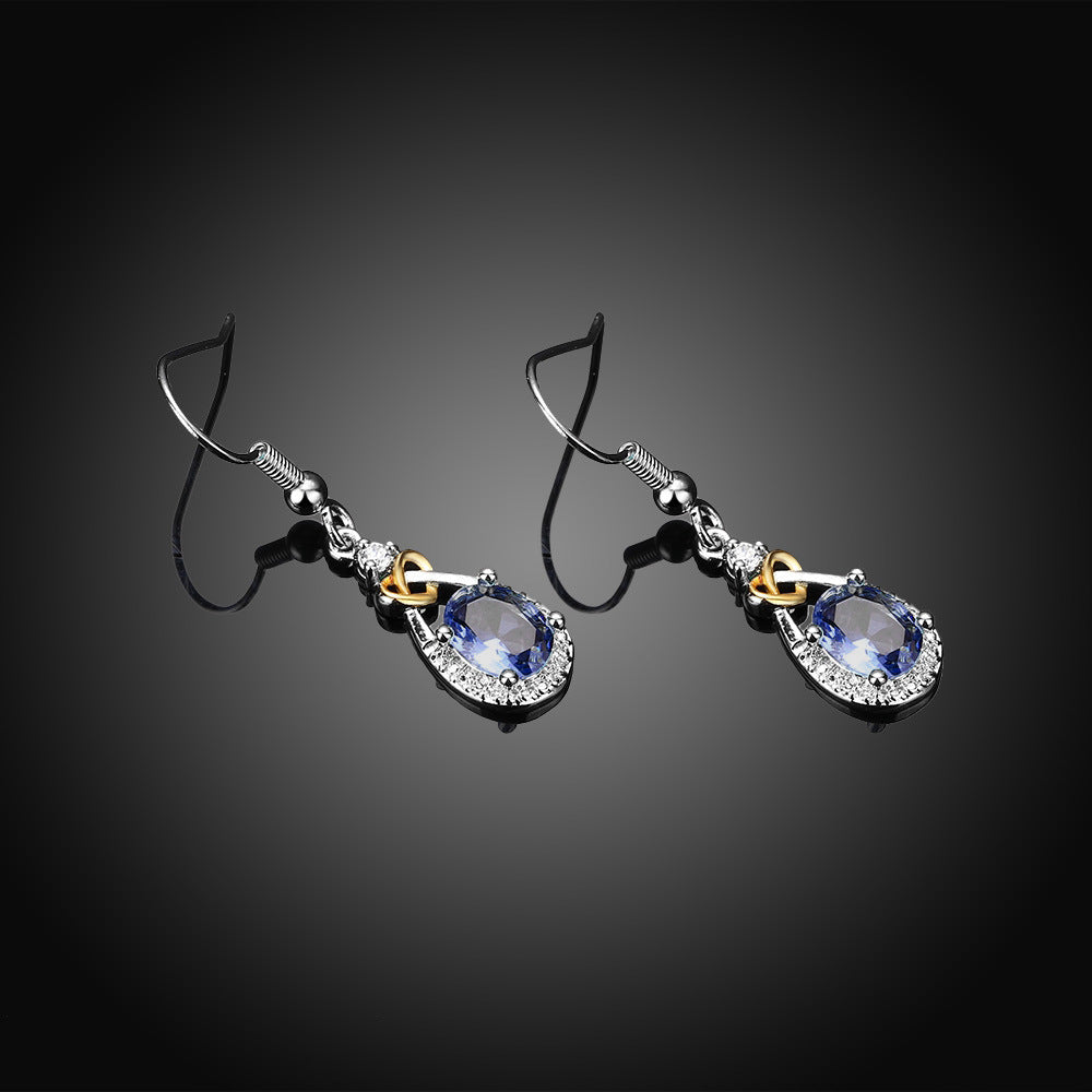 Polokwane Sterling Silver Blue Sapphire Earrings