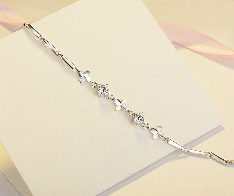 Jasmin Sterling Silver Bracelet