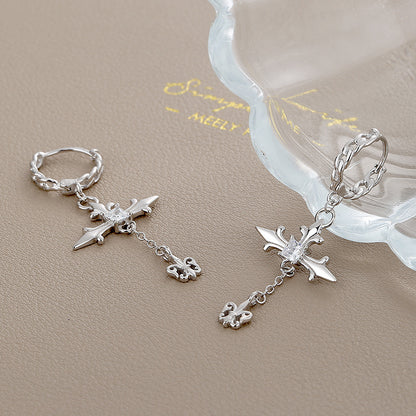 Knysna Sterling Silver Cross Earrings