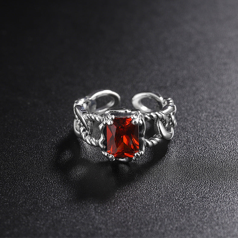 Jessica Regular Zircon Irregular Ring