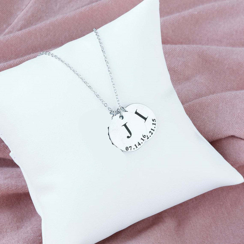 Personalised Name Disc Necklace